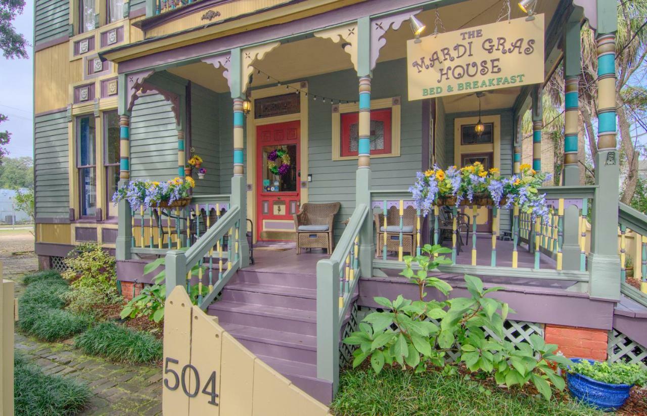 The Mardi Gras House Bed and Breakfast Mobile Eksteriør billede